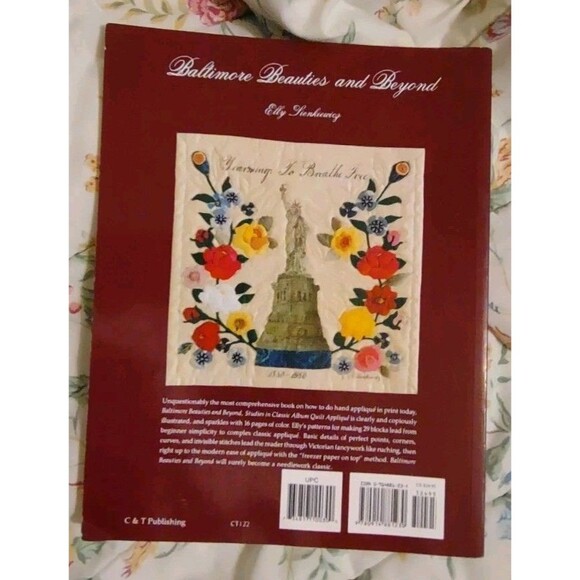 Elly SienKiewicz "Baltimore Beauties and Beyond" Softcover Quilting Book - Picture 5 of 5